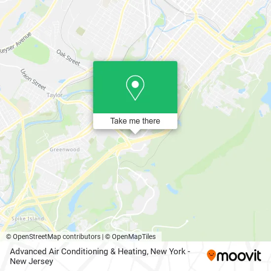 Advanced Air Conditioning & Heating map