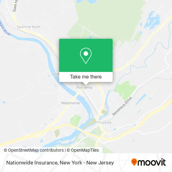 Nationwide Insurance map