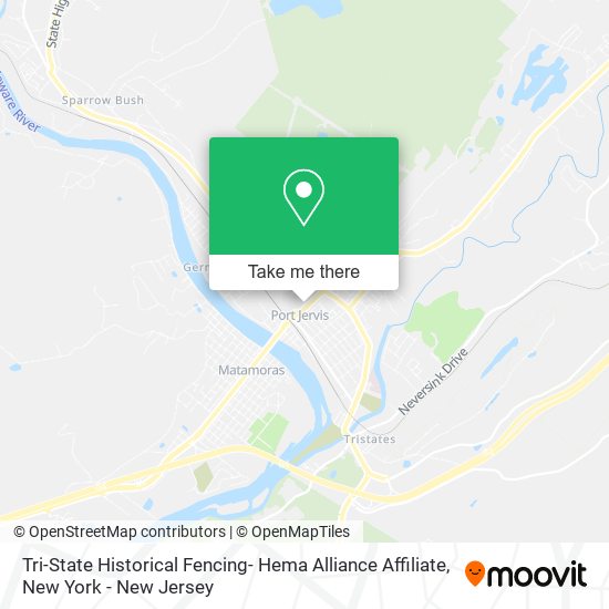 Tri-State Historical Fencing- Hema Alliance Affiliate map