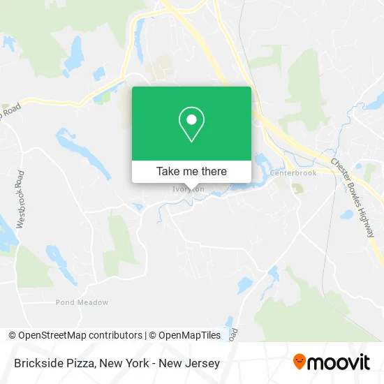 Brickside Pizza map