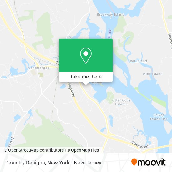 Mapa de Country Designs