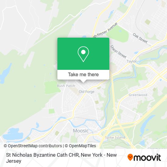 St Nicholas Byzantine Cath CHR map