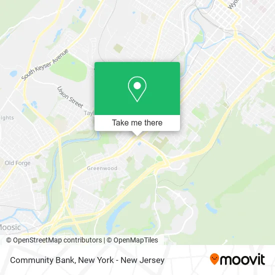 Community Bank map