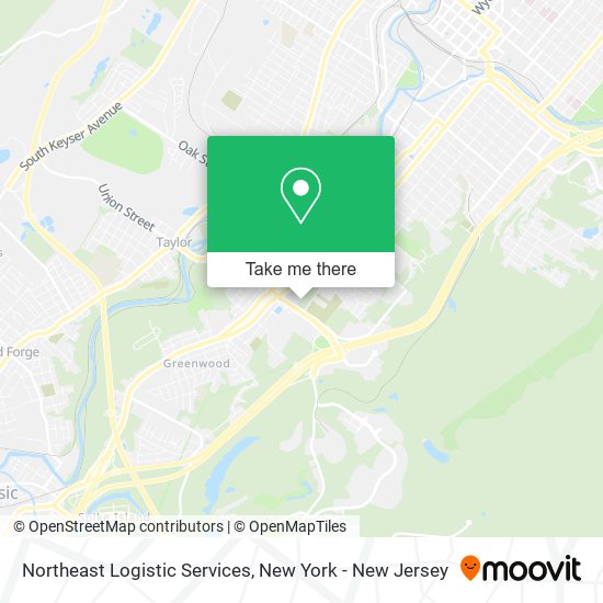 Mapa de Northeast Logistic Services