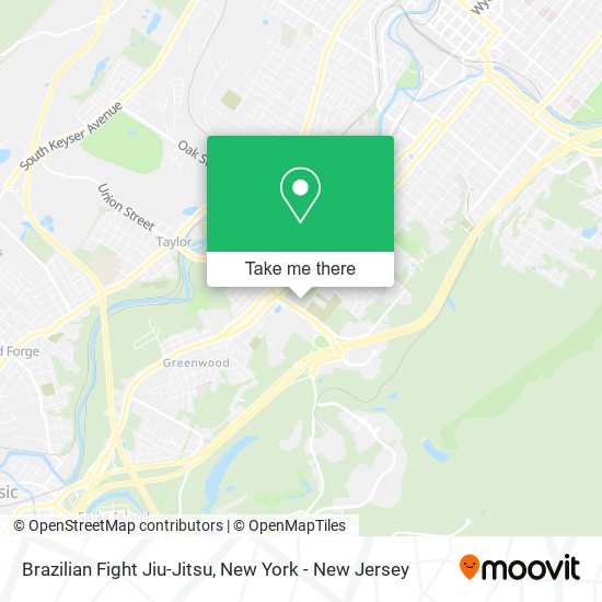 Brazilian Fight Jiu-Jitsu map