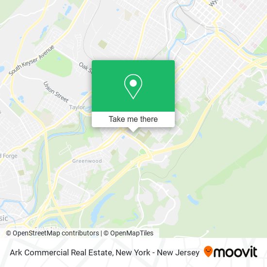 Mapa de Ark Commercial Real Estate