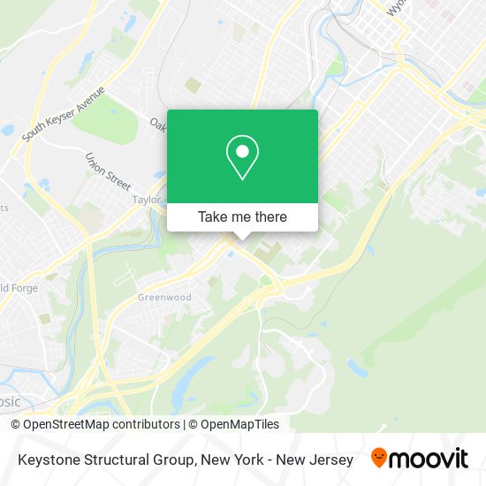 Keystone Structural Group map