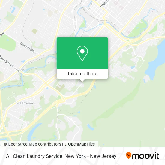 All Clean Laundry Service map