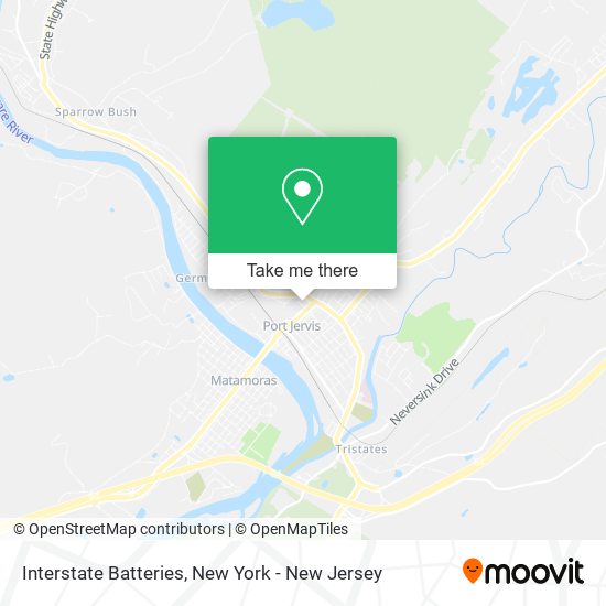 Interstate Batteries map