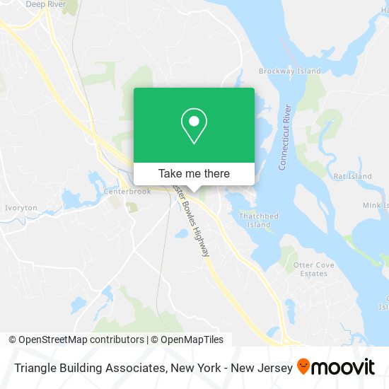 Triangle Building Associates map