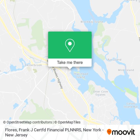 Mapa de Flores, Frank J Certfd Financial PLNNRS