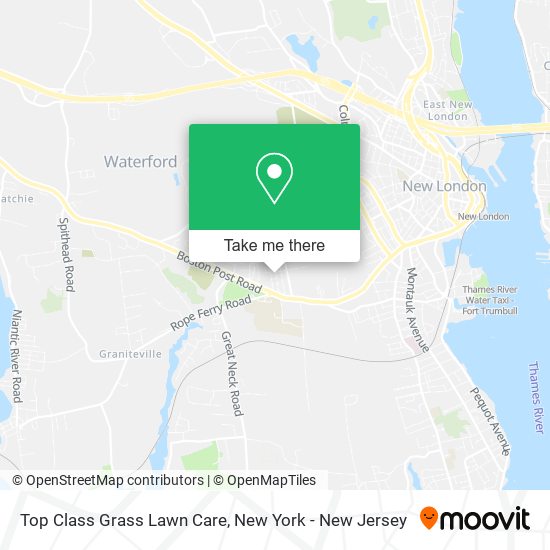 Top Class Grass Lawn Care map