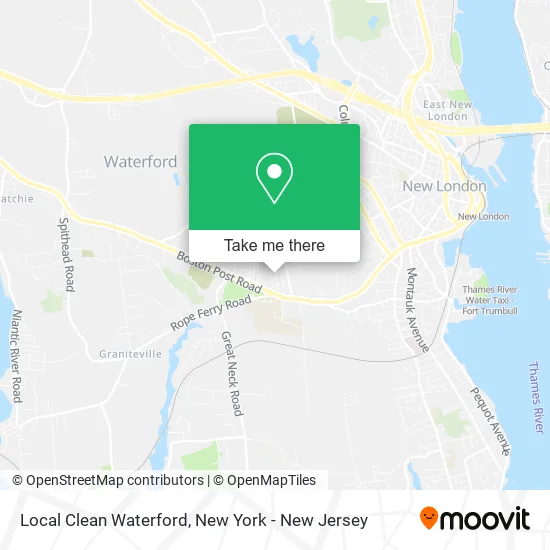 Local Clean Waterford map