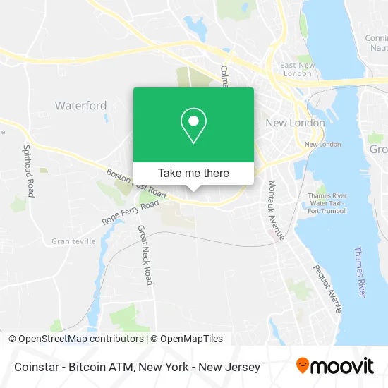 Coinstar - Bitcoin ATM map