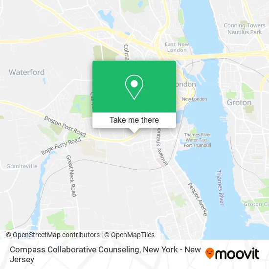 Compass Collaborative Counseling map