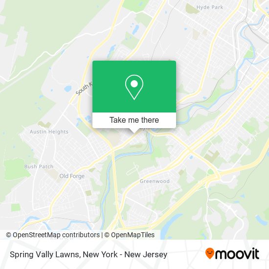 Mapa de Spring Vally Lawns