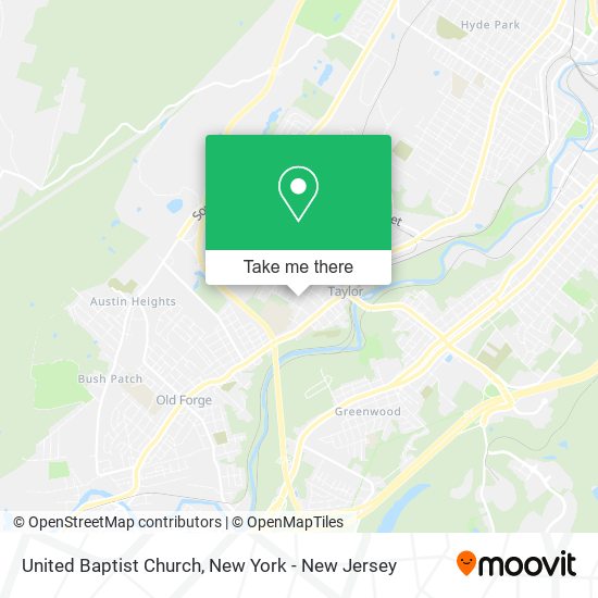 Mapa de United Baptist Church