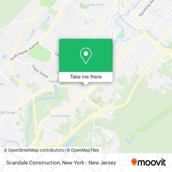 Mapa de Scandale Construction