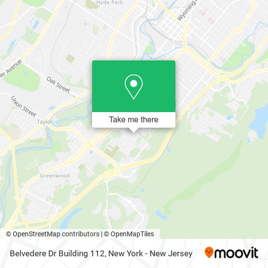 Mapa de Belvedere Dr Building 112