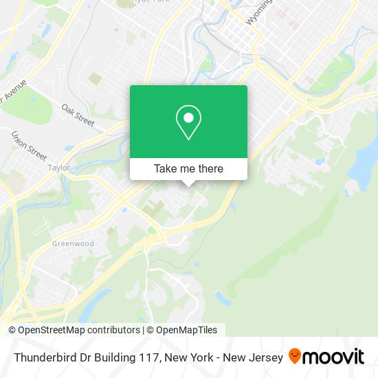 Thunderbird Dr Building 117 map