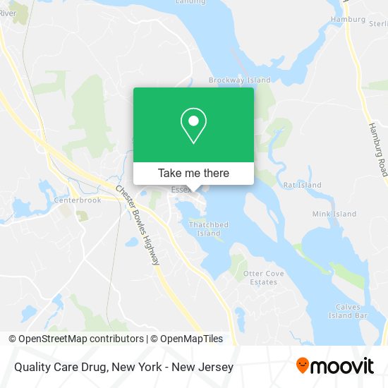 Mapa de Quality Care Drug