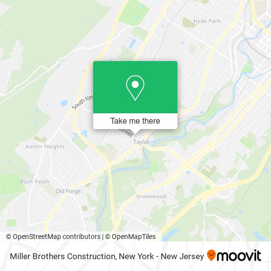 Miller Brothers Construction map