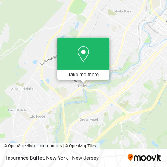 Insurance Buffet map