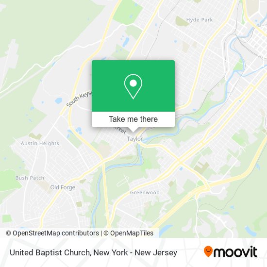 Mapa de United Baptist Church