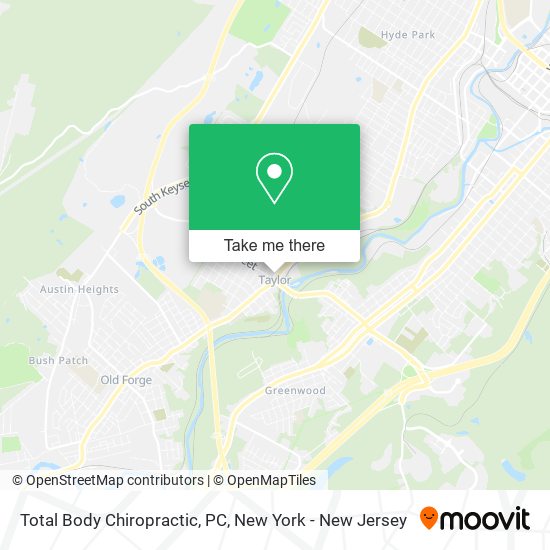 Total Body Chiropractic, PC map