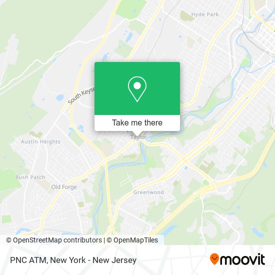 PNC ATM map