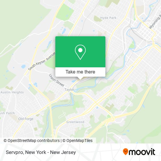 Servpro map