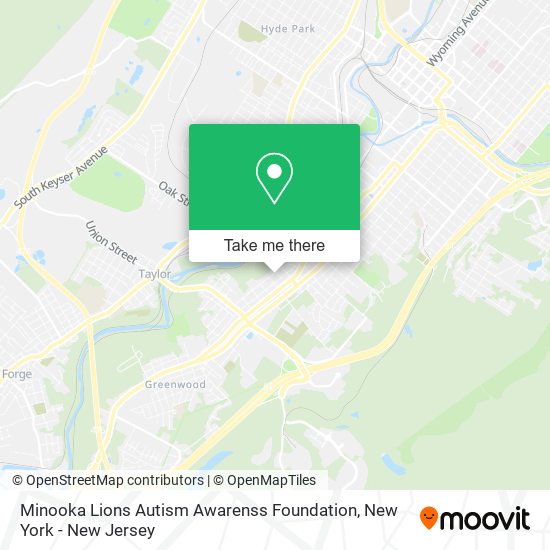 Minooka Lions Autism Awarenss Foundation map