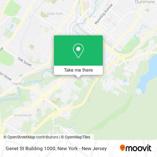 Genet St Building 1000 map