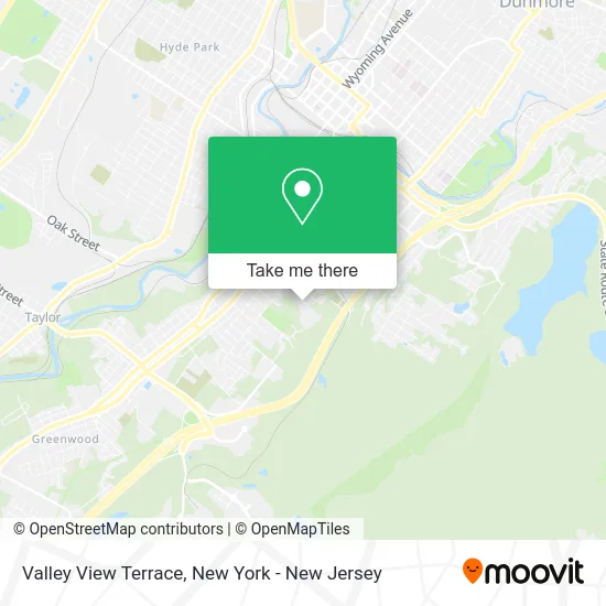 Valley View Terrace map