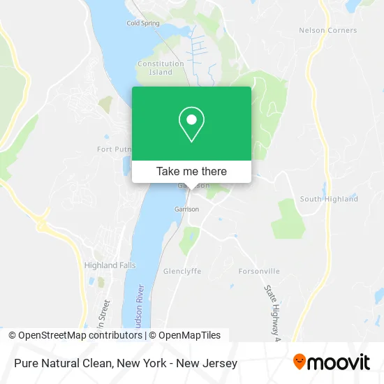 Pure Natural Clean map