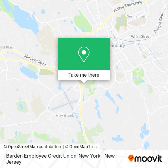 Barden Employee Credit Union map