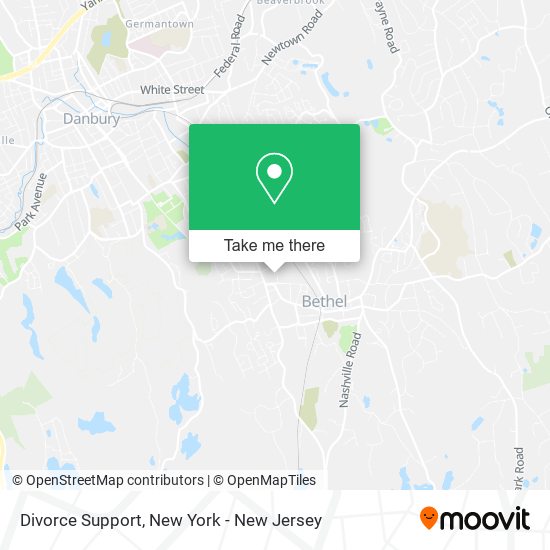 Divorce Support map