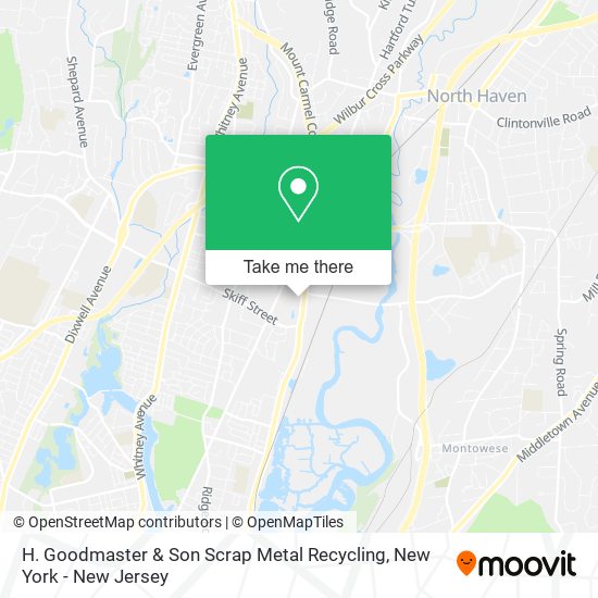 H. Goodmaster & Son Scrap Metal Recycling map