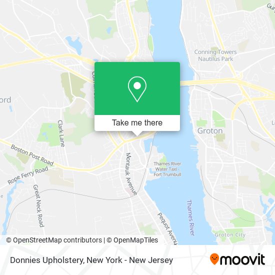 Mapa de Donnies Upholstery