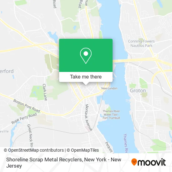 Shoreline Scrap Metal Recyclers map