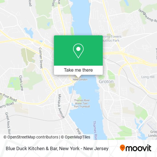 Blue Duck Kitchen & Bar map