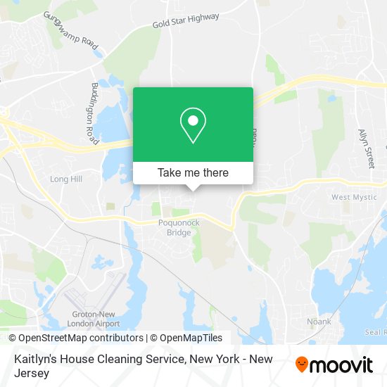 Kaitlyn's House Cleaning Service map