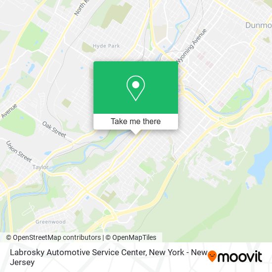 Labrosky Automotive Service Center map