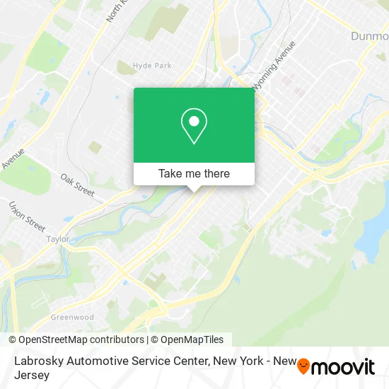 Labrosky Automotive Service Center map