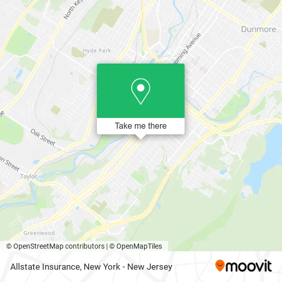 Allstate Insurance map