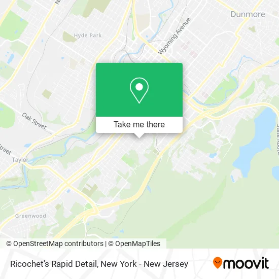 Ricochet's Rapid Detail map