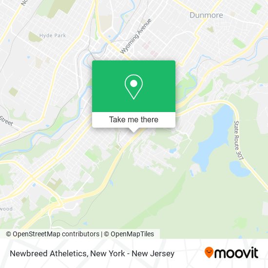 Newbreed Atheletics map