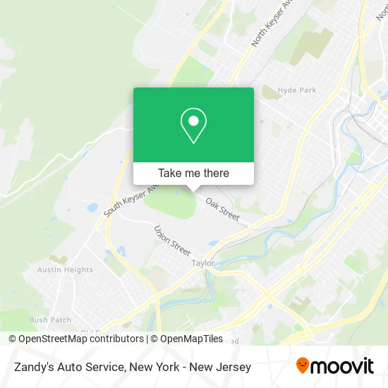Zandy's Auto Service map