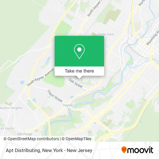 Apt Distributing map