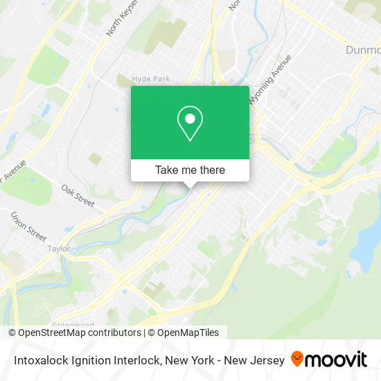 Intoxalock Ignition Interlock map